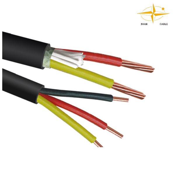 1.9/3.3kV Rated PVC Insulated Cables for Rubber Cable
