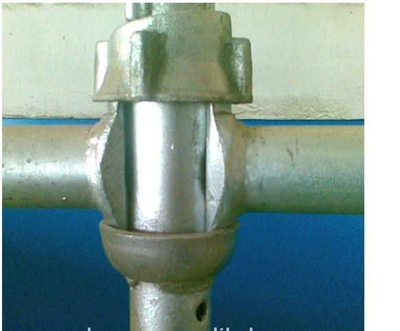 Electro Galvanized Cup Lock Scaffolding with high loads carrying capacity