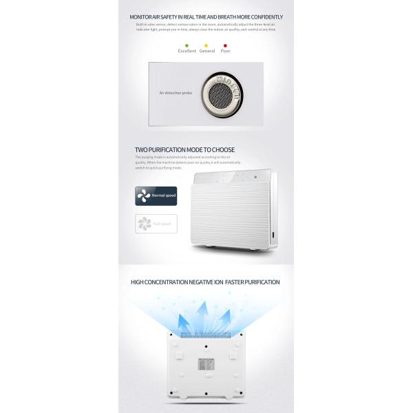 Стерилизация плазмы иона очистителя 400m3/h воздуха OEM установленная стеной серебряная