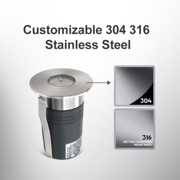 3W 3000K светодиодный наземный свет ландшафтный свет