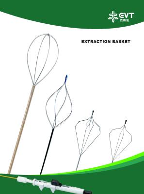 Cesta de recuperación de cálculos de tres alambres de nitinol, flexible, rígida, para endoscopio, cesta ureteral para cálculos
