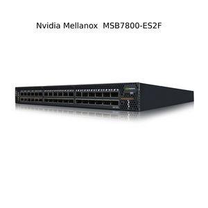 Mellanox Msb7800-Es2f 100GB/S Infiniband 1u Switch 36 Qsfp28 Ports Capacity Network Switch 40 Non-Blocking Ports Nvidia