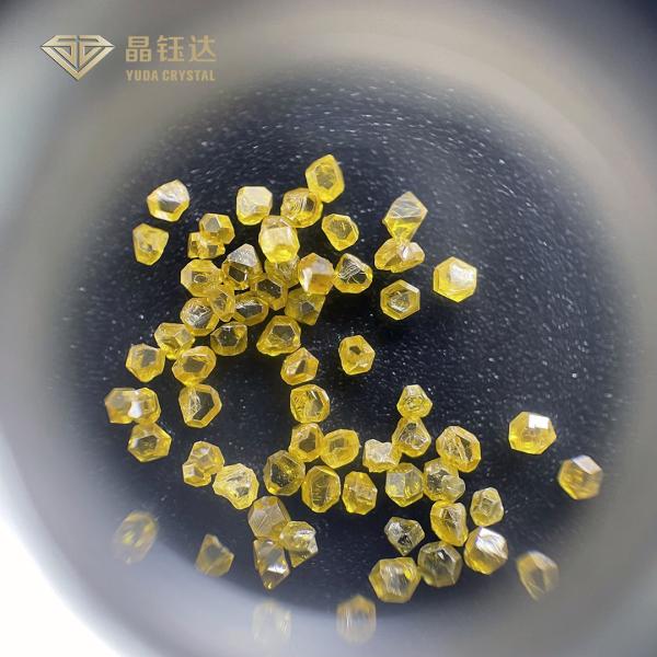 диаманты 2mm желтые HPHT Monocrystalline промышленные
