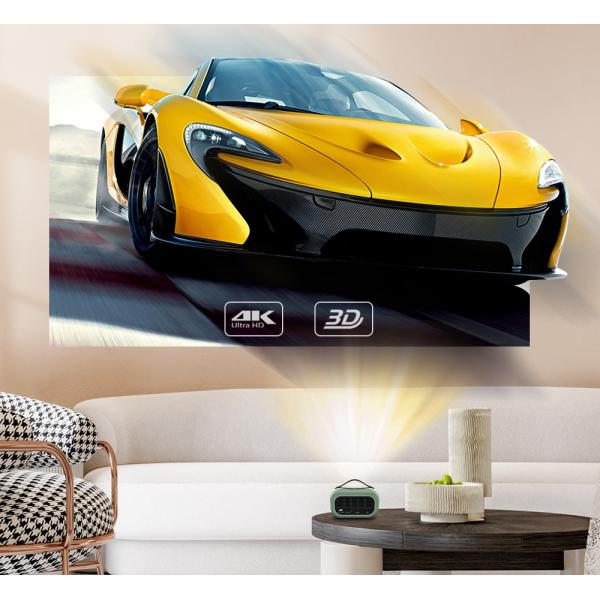 650 расшифровывать репроектора 1080P 4G+32G 4k HD андроида люменов умный