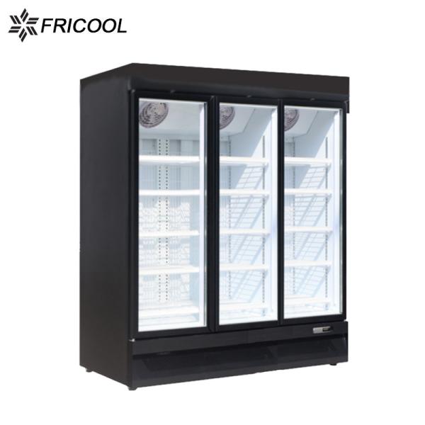 CE ETL 41.3 Cu.Ft 3 Glass Door Merchandisers Cooler 220V 50HZ