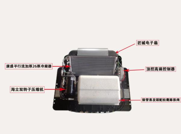 24V Cooler Excavator Bus Rv Campervan Car 24v DC Air Conditioner For Truck