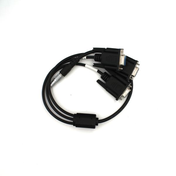 TGG RS232 9 Pin External Push Pull Cable Connectors High Density Low Voltage