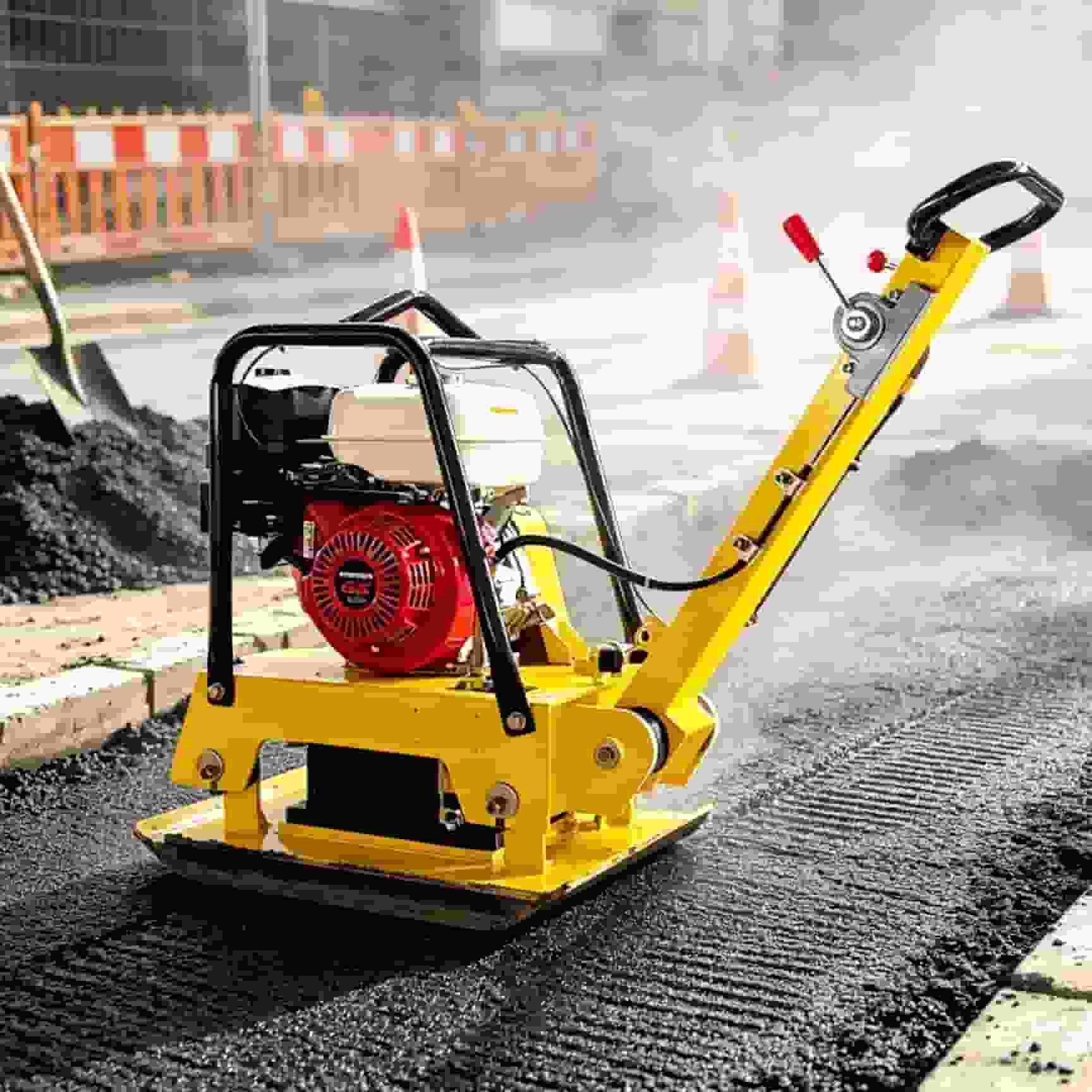 Vibratory Plate Compactor STP270 EPA Honda Gasoline Engine Soil Compactor for Asphalt Repair and Road Construction Hot Sale in USA