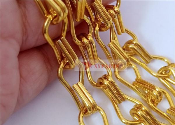 Double Hook Aluminum Chain Curtain For Decorative Room Divider