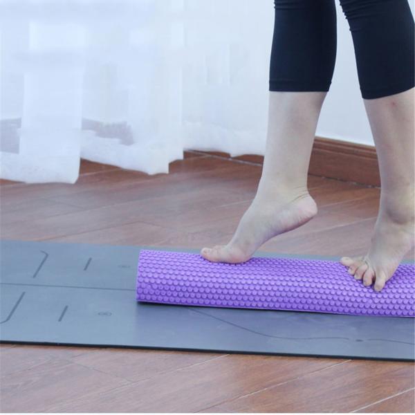 Half Round Foam Roller , Massage Foam Roller  Yoga Pilates Fitness Equipment Balance Pad