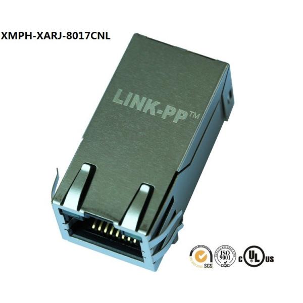 単一モジュール XMPH-01R-4-Q23-170 CAT 5 のための 10/100 BASE-TX の磁気学