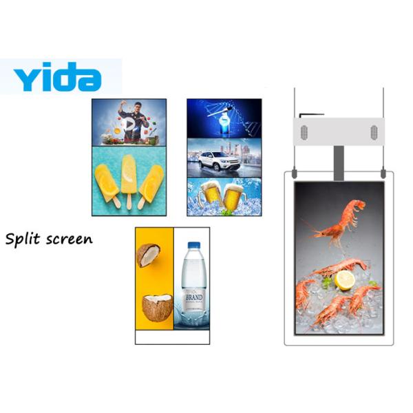 Ультра тонкий удвойте вставать на сторону рекламирующ Синьяге цифров окна ЛКД андроида игрока 55 дюймов