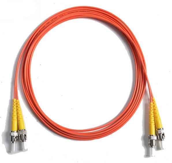 62.5 / 125 Duplex Orange Fiber Optic Patch Cord , 5Mtrs PVC Lc To Sc Fiber Cable 1310nm / 1550nm Wavelength