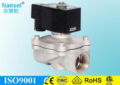 General 2 / 2 Way Pilot Operated Diaphragm Valve , 2W Solenoid Pressure Control Valve