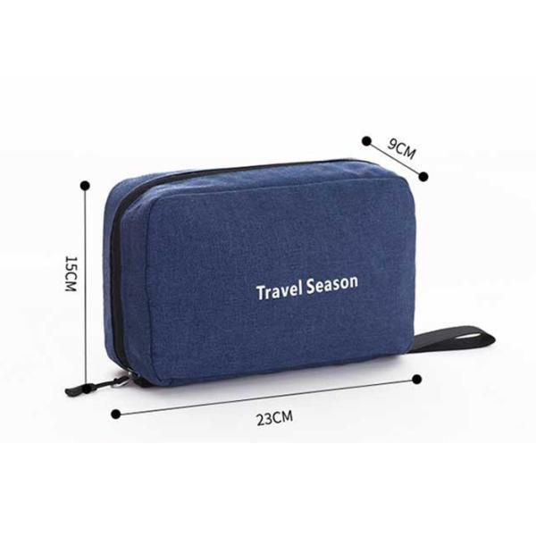 Nylon Mens Toiletry Bag ROHS Certificated For Travel Camping Outdoor