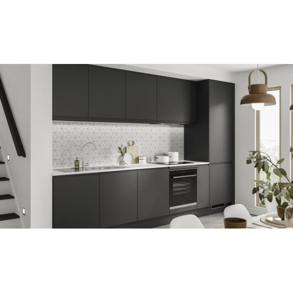 Easy Clean Functionality Customized Color Modern Style Kitchen Cabinets for Apartment