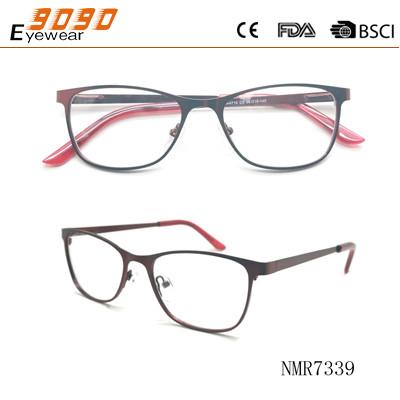 Lady  fashionable reading glasses , made of metal, Power rang : 1.00 to 4.00D