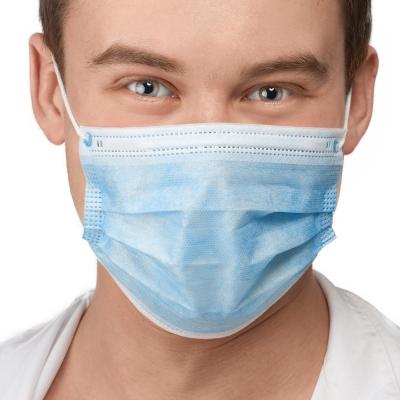 Elastic Ear Loop Disposable Surgical Face Masks Non Toxic Non Irritating