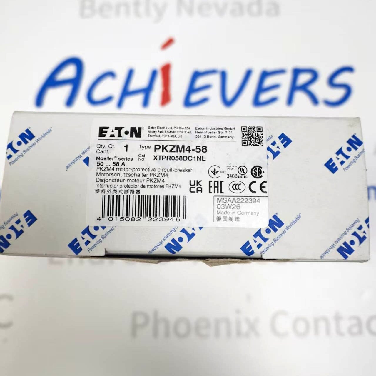 EATON PKZM4-58 Motor‑Protective Circuit Breaker