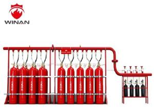 Automated FM 200 Fire Suppression System Red Hfc 227ea Fire Extinguisher