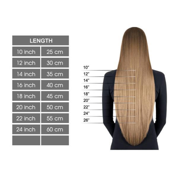 Бразильская лента Remy PU Weft Keratin Platinum в удлинителях человеческих волос