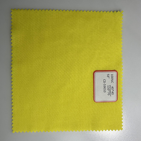 Customized Pure Cotton Fabric 40*40 110*70 1/1 Plain Woven Fabric