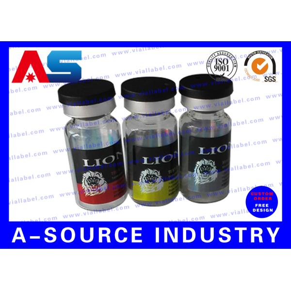 Adhesive Sticker Peptide Bottle Labels Custom Vial Labels Pharmaceutical Printing