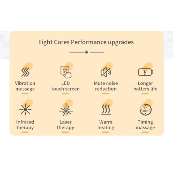 Вибрируя терапия 5V 2A света СИД совместного ультракрасного Massager колена красная