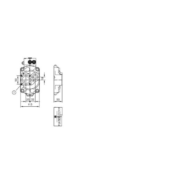 Portable Hydraulic Power Unit , Variable Displacement Axial Piston Pump Type V60N