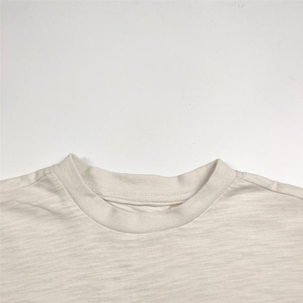 Anti-pilling Kids Clothes Plain T-shirt for Boys Long Sleeved Cotton Children's Wear