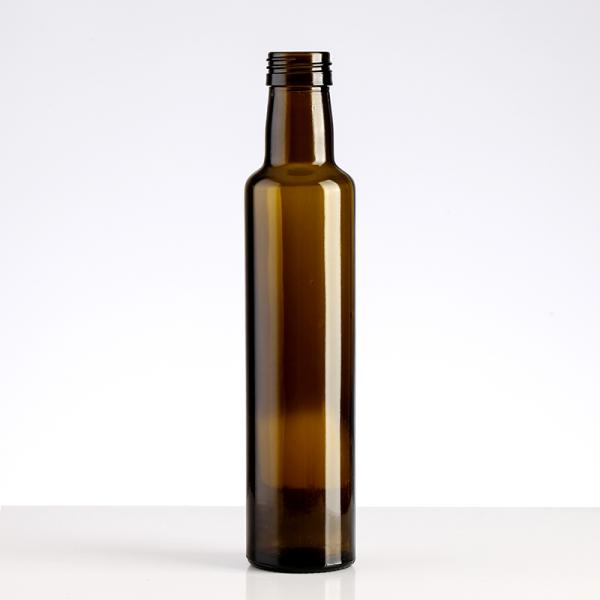 Glass Products Round Shape 750ml 1L100ml 250ml 500ml Olive Oil Bottle Clear Antique Green