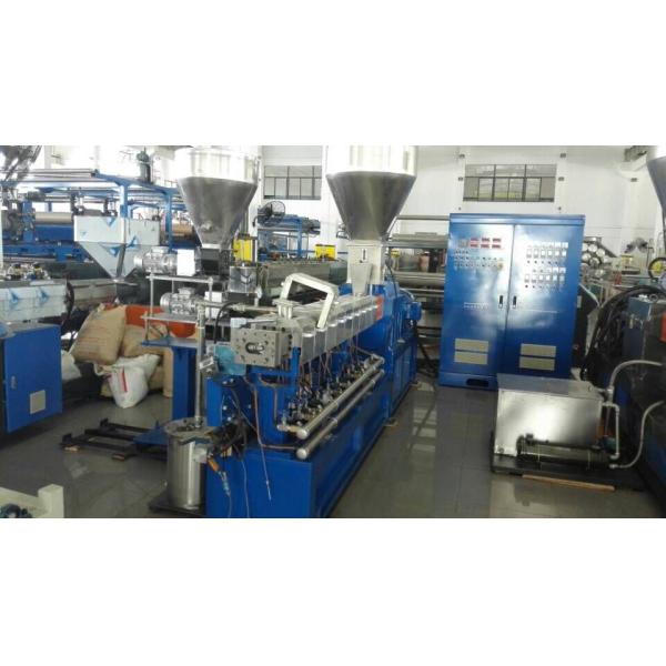 Gránulos plásticos nuevos tornillo gemelo máquina, plástico que recicla el equipo