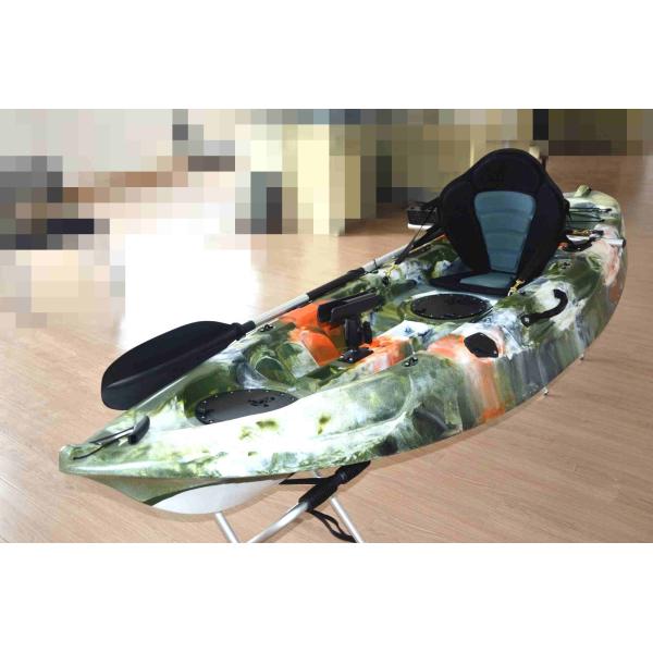 Профессиональные рыбацкие лодки каяка, пластмасса облегченное место каяка рыбной ловли в 9 ног удобное