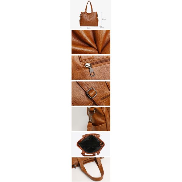 Wholesale Women's 2025 New Multi-Pc Crossbody Bag 3pcs Set Trendy Large Capacity Ladies' Shoulder Tote Bags Factory Direct