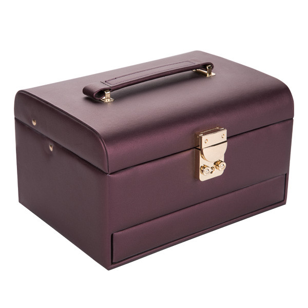 Oem Lockable All In One Jewellery Box , Packaging Gift Travel Jewelry Organizer