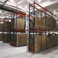 Rayonnage de stockage en acier pour palettes robustes, couches réglables