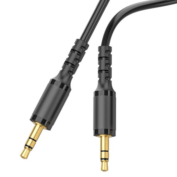 homem de 3.5mm a compatível livre do emaranhado auxiliar estereofônico masculino do cabo 3ft 1m com telefone 2018 do fones de ouvido