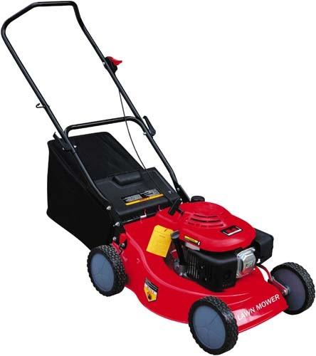 21 Inch Garden Lawn Mower , Self - propelled Garden Tools Petrol Gasoline Lawn Mower