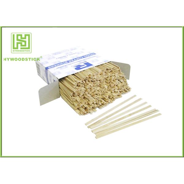 Paddle Shape Wooden Coffee Stirrer Sticks Plain Flat Cheers Drink Stirrers OEM