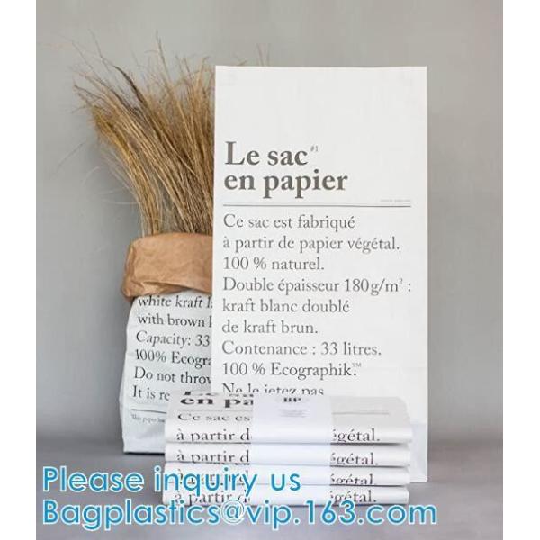 le sac en papier bag, Kraft Paper Storage Linen Bag Kids Toys Clothing Organizer Basket Nursery Home Decor