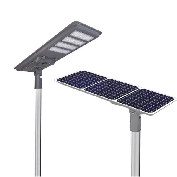 Aluminum Integrated Modular Led Street Light Ip65 With Lithium Battery