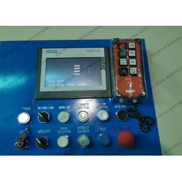 380v 1250mm Sheet Metal Roofing Roller Machine Ppgi Corrugated