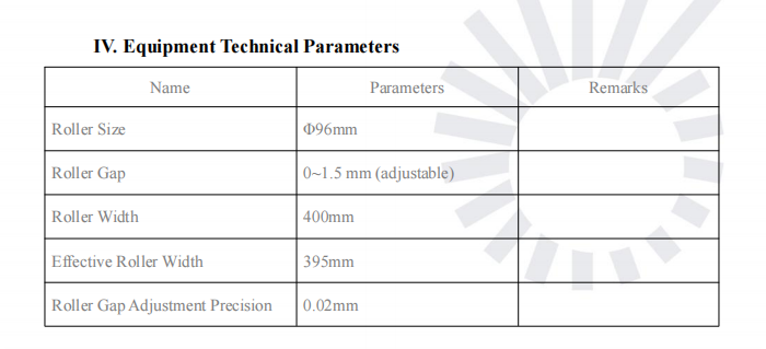 400mm Width Heated Electric Calendering Machine Roll Press with 0.02mm Gap Adjustment Precision for Lab Battery Electrode R&D