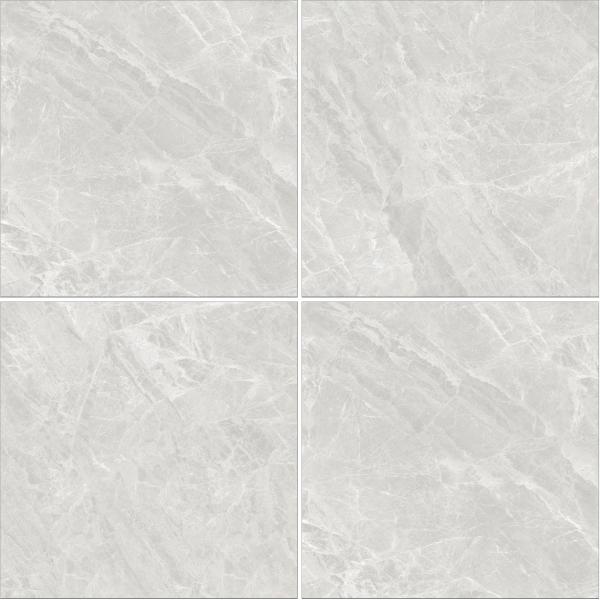 Grade AAA 1mx1m Polished Glazed Porcelain Tiles Gray for Bedroom Indoor Floor