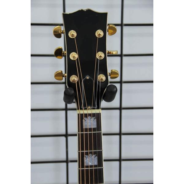 Free shipping China handmade J2002 nature cut away electric acoustic guitar