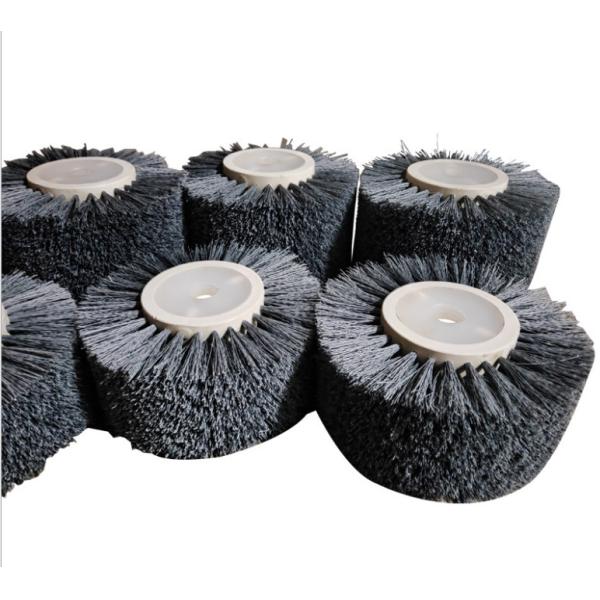 DuPont Wire Brush Roller For Derusting Polishing Copper Plated