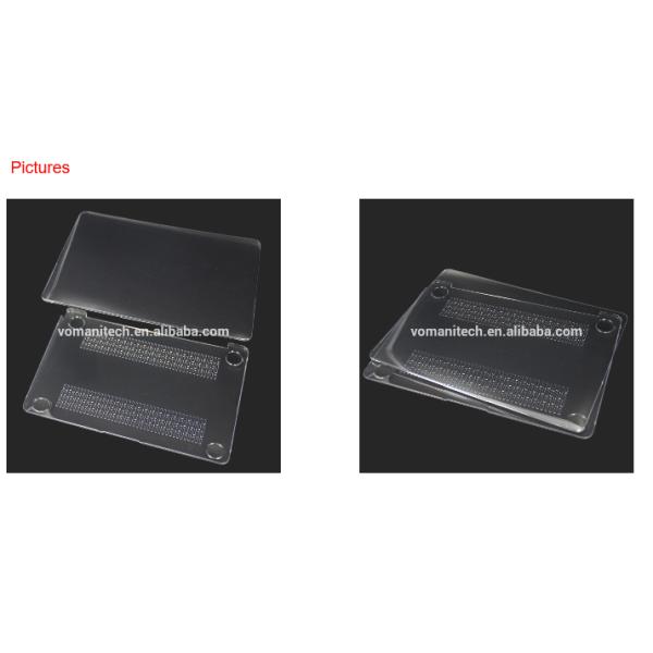 Clear hard PC Laptop cover plastic cover for macbook air 12 case