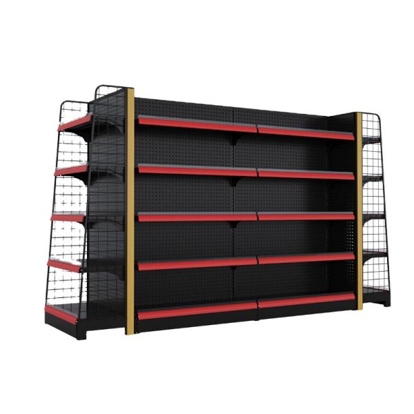 Mini Market Retail Display Heavy Light Duty Supermarket Gondola Shelving