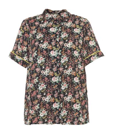 Ladies Fashion Tops With Colorful Flower Printed 2020 New Design