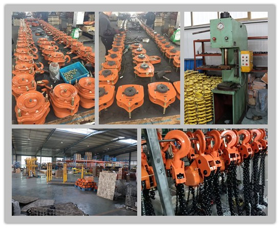 VITAL Type Lifting Chain Block 0.5T - 20T Manual Chain Hoists